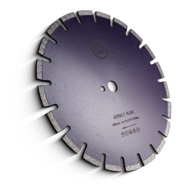 10mm 블레이드 너비 D350mm 다이아몬드 원형 톱 블레이드 부드럽고 정확한 아스팔트 절단