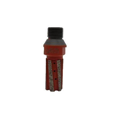 길이는 50mm 싱크 비트 돌 다이아몬드 드릴링 도구 D22 * 40T 그라나이트 카운터 톱 대리석