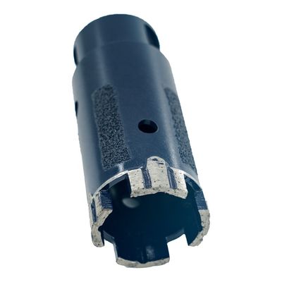 빨간색 그라닌트 돌 건조 뚫기 35mm 코어 뚫기 M14 어댑터와 철 분말