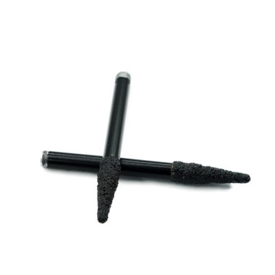 진공 용조 다이아몬드 6mm 8mm 프레싱 커터 조각 V 비트 평면 대리석 조각