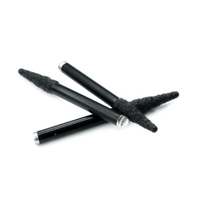 진공 용조 다이아몬드 6mm 8mm 프레싱 커터 조각 V 비트 평면 대리석 조각