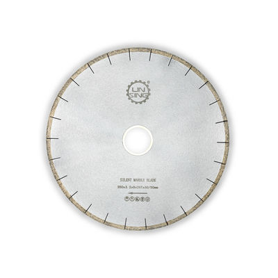 350mm-400mm 대리석 절단용 스테인리스 스틸과 다이아몬드로 만든 대리석 톱 블레이드