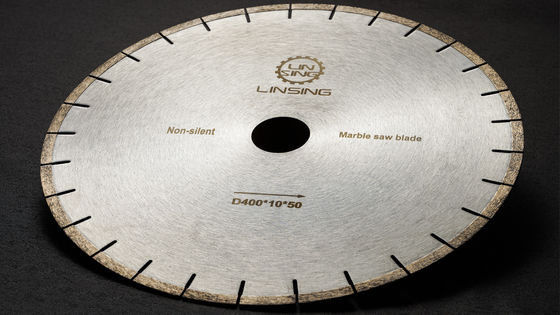 350mm-400mm 대리석 절단용 스테인리스 스틸과 다이아몬드로 만든 대리석 톱 블레이드