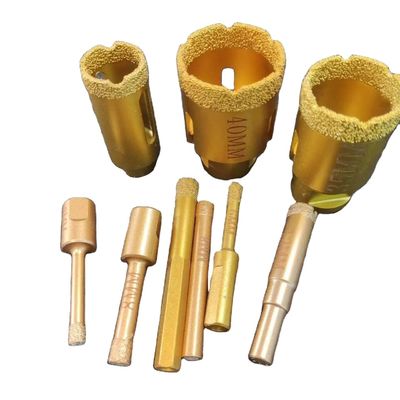 30mm 다이아몬드 코어 드릴 비트 그라나이트 돌 건조 드릴 블루 덱톤 포르셀린 대리석