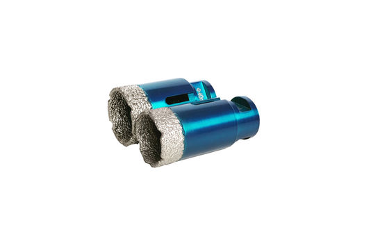 30mm 다이아몬드 코어 드릴 비트 그라나이트 돌 건조 드릴 블루 덱톤 포르셀린 대리석