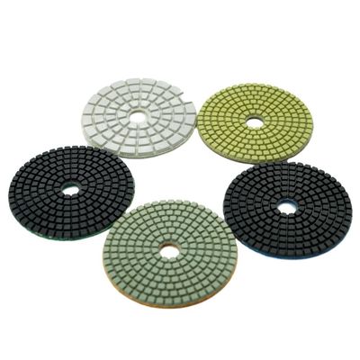 125mm 습한 닦기 패드 닦기 대리석 대리석 돌 슬랩 솜 패드 장점