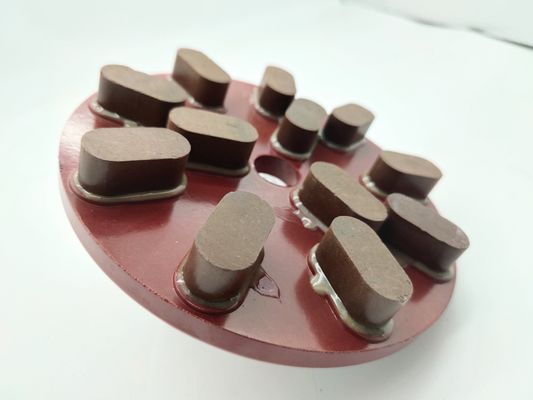 버프 디스크 Abrasives 다이아몬드 도구 닦기 대리석 대리석 슬랩 250mm 컵 바퀴
