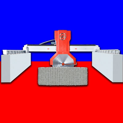 비친 큰 돌 절단 기계 대리석 슬래브 7.5KW 다 자루 블레이드 절단 12000 kg