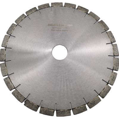 350mm 다이아몬드 톱 블레이드 자르는 화산암 돌 디스크 커터 350*40*3.3*15*50mm