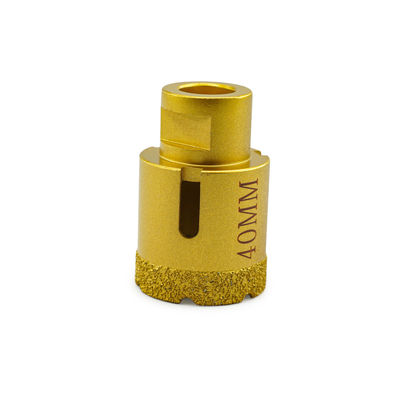 LINSING 진공 융합 CNC 다이아몬드 코어 드릴 비트 19-125mm 지름
