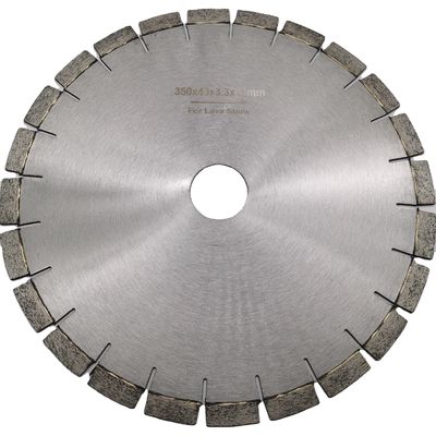 350mm 다이아몬드 톱 블레이드 자르는 화산암 돌 디스크 커터 350*40*3.3*15*50mm