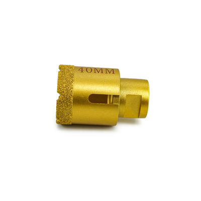 LINSING 진공 융합 CNC 다이아몬드 코어 드릴 비트 19-125mm 지름