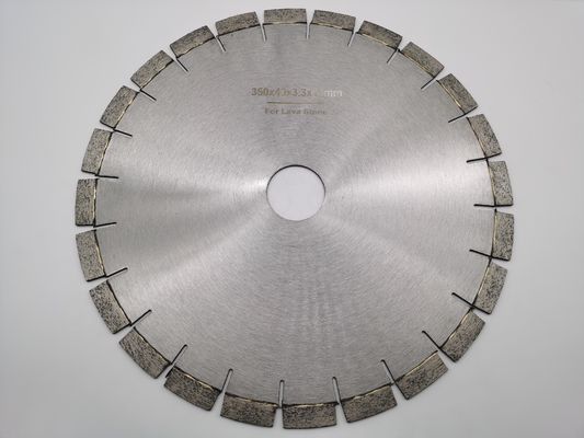 350mm 다이아몬드 톱 블레이드 자르는 화산암 돌 디스크 커터 350*40*3.3*15*50mm