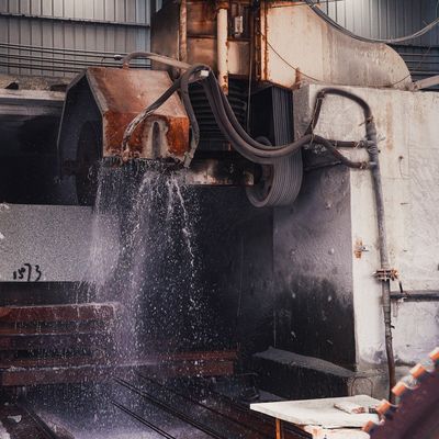 55kW 모터 1600mm 단팔 다발 돌 절단 기계
