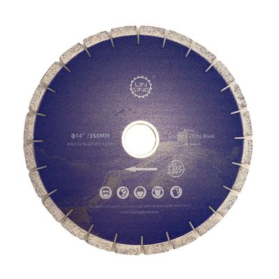 라저 브릿지 블레이드 기계 도구와 함께 14'' Granite 돌 절단 디스크 비 슬라이드 블레이드