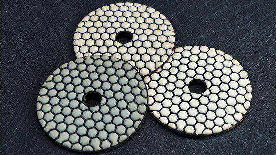 OEM 지원 125mm 樹脂 결합 다이아몬드 플렉서블 건조 닦기 패드