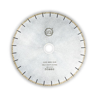 고주파 용접 다이아몬드 대리석 디스크 400mm 긴 수명 Sintered 돌 절단