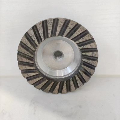 125mm 맞춤형 OEM 지원 다이아몬드 거미로 채워진 컵 휠