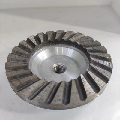 125mm 맞춤형 OEM 지원 다이아몬드 거미로 채워진 컵 휠