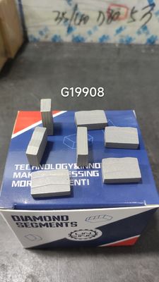 ODM 1600mm 단일 블레이드 그라닛 절단 세그먼트 24*8.4/9.2*15mm 세그먼트 절단 팁