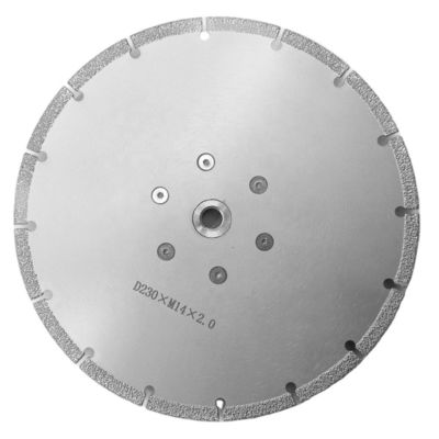 금속 분말 다이아몬드 합금으로 230mm 절단 진공 융합 절단 디스크