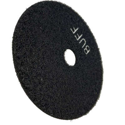 돌 유연 Abrasive 4 &quot;고무 결합 3 단계 닦기 패드 그라나이트 밀링 도구